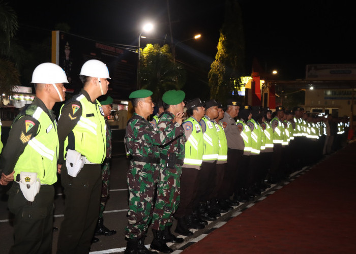 Polres Muba Turunkan 159 Personil Gabungan Pengamanan Malam Natal 2023, Ini Lokasi-Lokasi Pengamannya