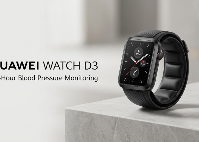 Bisa Ukur Tekanan Darah Akurat Tanpa Ribet, Huawei Watch D3 Resmi Meluncur dengan Desain Lebih Ramping