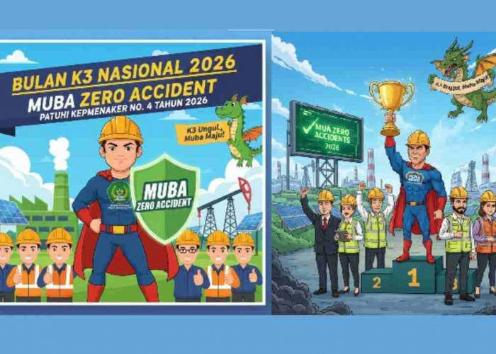 Pertegas Komitmen! Wujudkan Muba Zero Work Accidents