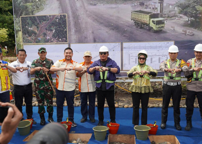 Dukung Infrastruktur Daerah, Gubernur Sumsel Puji Pembangunan Flyover KM 111 Jalan PT Servo Lintas Raya