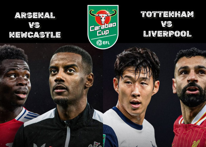 Semifinal Carabao Cup: 4 Tim Ini Sudah Tahu Lawan Mereka dan Alasan Amorim Setelah Kalah dari Spurs