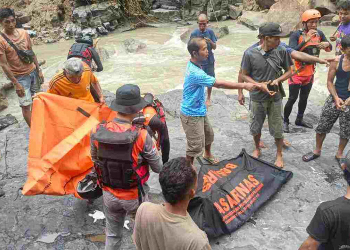 Pelajar SMK Tengelam di Air Terjun Grand Canyon Lahat Akhirnya Ditemukan, Begini Kondisinya