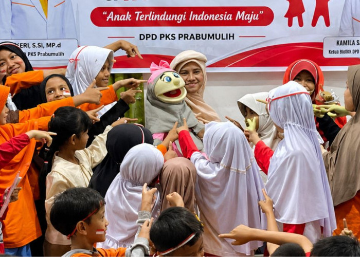 Meneladani Kisah 'Semut dan Kupu-Kupu': Keseruan Pendongeng Cilik Mutia Shabira di Acara PKS Prabumulih
