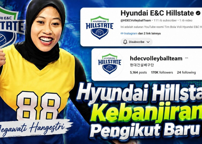 Efek Megawati Hangestri? Pengikut Hyundai Hillstate Naik, Red Sparks Berkurang 2.000