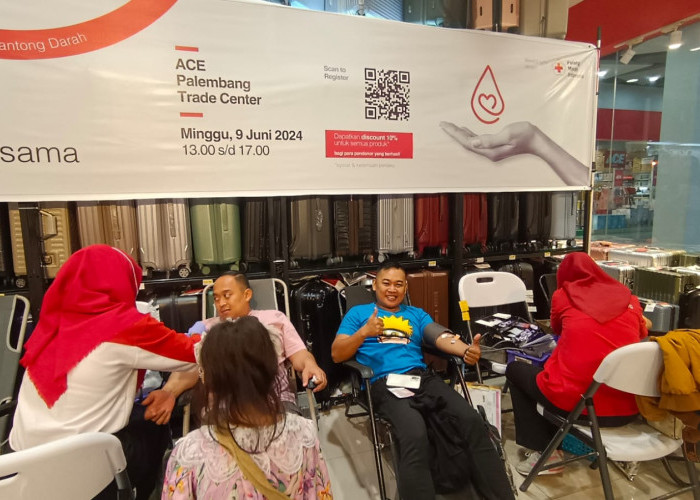 Sambut Hari Donor Darah Internasional, Kawan Lama Group Ajak Masyarakat Palembang Donor Darah