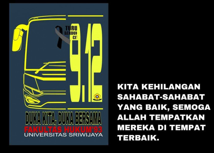 31 Tahun Berlalu, ‘Tragedi Bus Maut’ Tetap Membekas di Hati Alumni FH Unsri 1993