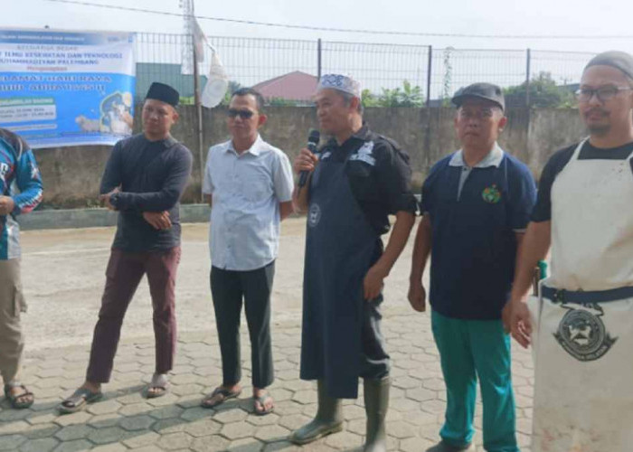 Momen Berkurban Sembari Belajar Sembelih Halal, IKesT Muhammadiyah Gandeng DPW Juleha Sumsel