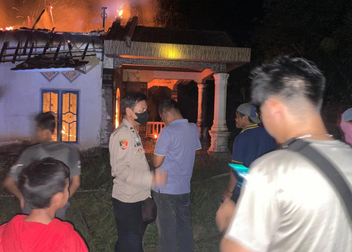 Rumah Senilai Rp300 Juta Hangus Terbakar, Pemilik Rumah Kirim Surat Terbuka ke Bupati Ogan Ilir