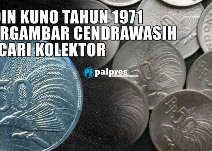 WOW! Uang Koin Kuno Rp50 Cendrawasih Laku Keras di Pasaran, Kolektor Berebut dengan Harga Fantastis!