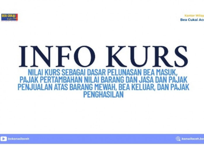 Cek Kurs Pelunasan Pajak dan Bea Masuk Terbaru! Berlaku 17–23 Desember 2025