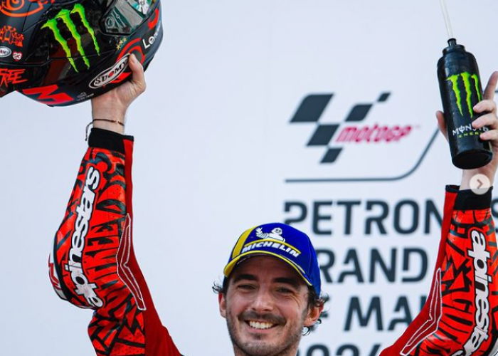 Pecco Bagnaia Berhasil Amankan Pole di Kualifikasi MotoGP Barcelona 