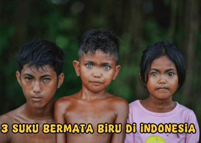 Cantik Menawan Bak Orang Eropa, Ini Dia 3 Suku di Indonesia Bermata Biru, Hasil Perkawinan dengan Portugis