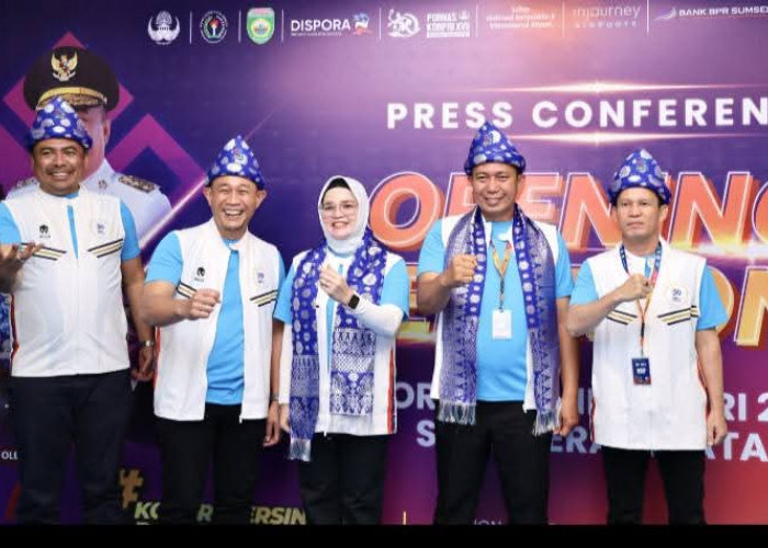 Wali Kota Lubuk Linggau H Rachmat Hidayat Hadiri Pembukaan PORNAS KORPRI Sumsel 2025