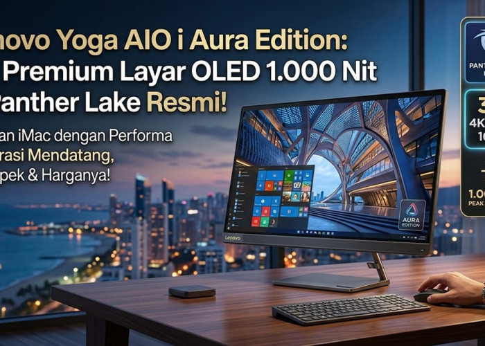 Pesaing Kuat iMac, Inilah Spesifikasi Gahar Lenovo Yoga AIO i Aura Edition yang Bikin Geleng-geleng