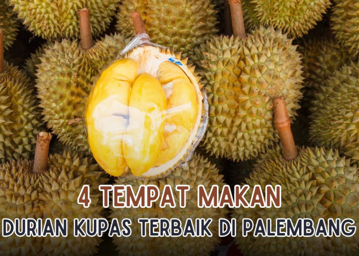 4 Tempat Makan Durian Kupas Terbaik di Palembang, Manis dan Harga Terjangkau Banget Lho!