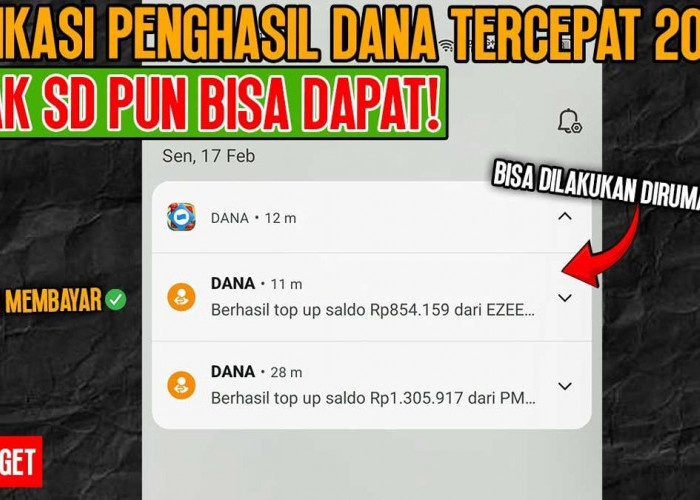 Selamat, Akun Kamu Dapat Saldo DANA Gratis Rp50.000, Modal Main Game Doang Dibayar Berkali-Kali!