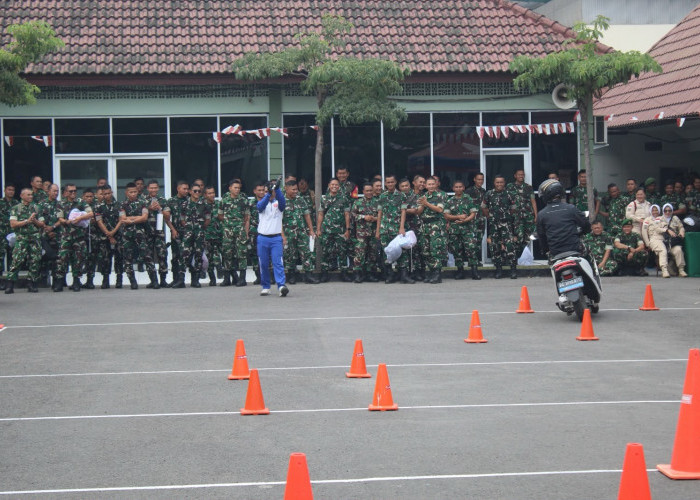 Honda Sumsel Gandeng Kodam II Sriwijaya, Ditlantas dan Jasa Raharja untuk Wujudkan Budaya #Cari_Aman di Sumsel