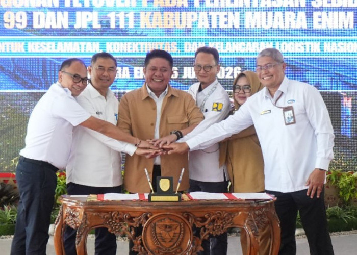 Tingkatkan Keselamatan Masyarakat, PTBA Perkuat Kolaborasi Bangun Flyover Simpang Belimbing dan Ujan Mas