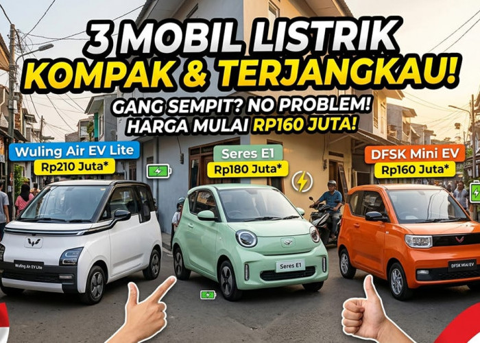 Lincah Masuk Gang Sempit dan Parkir Makin Mudah: 3 Pilihan Mobil Listrik Mungil dan Ekonomis untuk Mobilitas