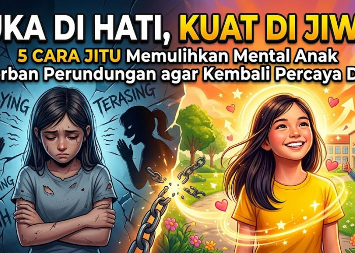 Luka di Hati, Kuat di Jiwa! 5 Cara Jitu Memulihkan Mental Anak Korban Perundungan agar Kembali Percaya Diri