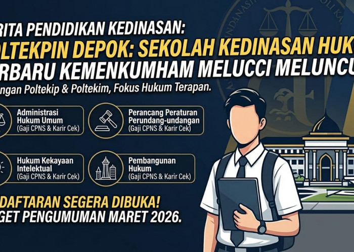 Resmi Merger! Poltekip dan Poltekim Bertransformasi Jadi Poltekpin, Ini Daftar 4 Prodi Barunya
