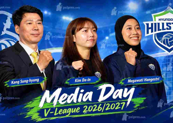 Media Day V-League: Megawati Siap Hadapi Red Sparks, 2 Senjata Hyundai Terungkap