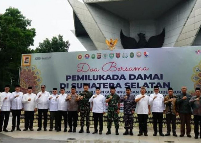 Pj Wali Kota Lubuklinggau H Koimudin Hadiri Doa Bersama Dalam Rangka Pemilukada Serentak 2024