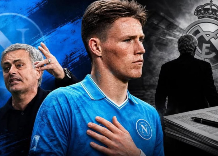 Bintang Napoli Scott McTominay Bisa Pindah ke Real Madrid, Jose Mourinho mempertimbangkan reuni