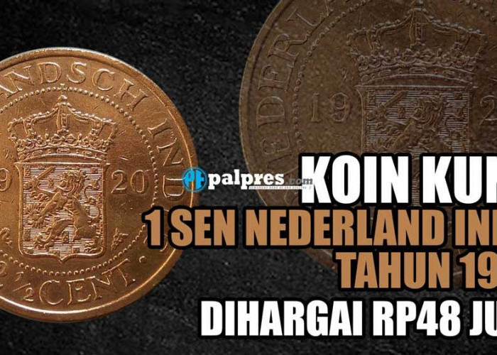 AUTO BANJIR CUAN! Koin Kuno 1 Sen Nederland Sch Indie Tahun 1920 Harganya Rp48.000.000