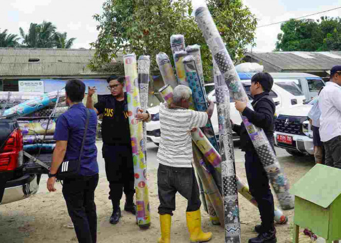 Respon Cepat Bencana Hidrometeorologi, Bea Cukai Langsa Serahkan Bantuan di Aceh Tamiang