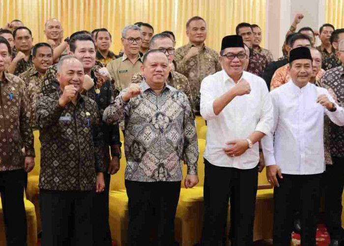 Momen Bersejarah! Bupati dan Wakil Bupati Muba Terpilih  Periode 2025-2030 Gelar Rapat Perdana