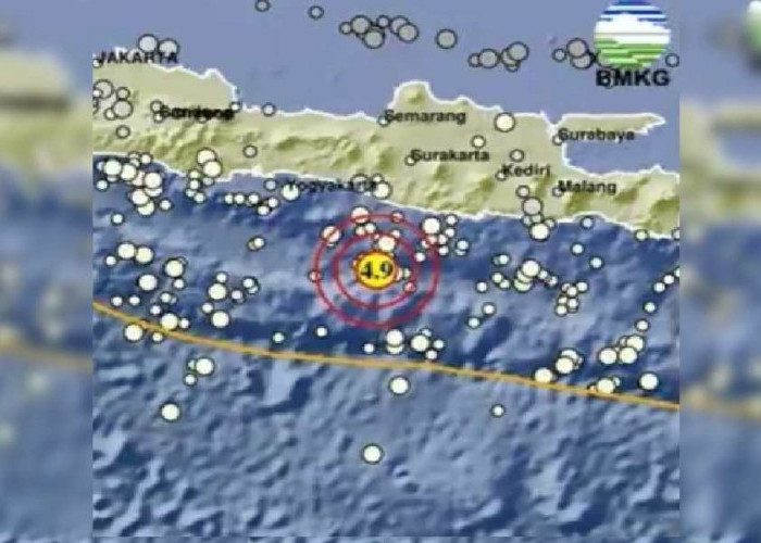 Gempa 4.9 Magnitudo Guncang Gunung Kidul Yogyakarta, Cek Episentrum dan Kedalamannya