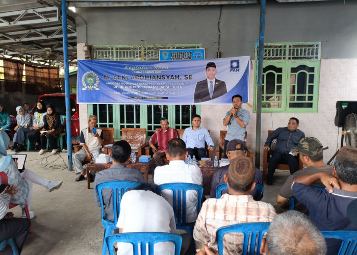 Bung Alki Sambangi Masyarakat SP Padang, Serap Aspirasi Ini dari Warga OKI