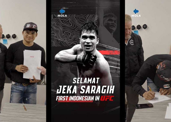 Jeka Saragih Cetak Sejarah Baru di Indonesia, Resmi Dikontrak UFC