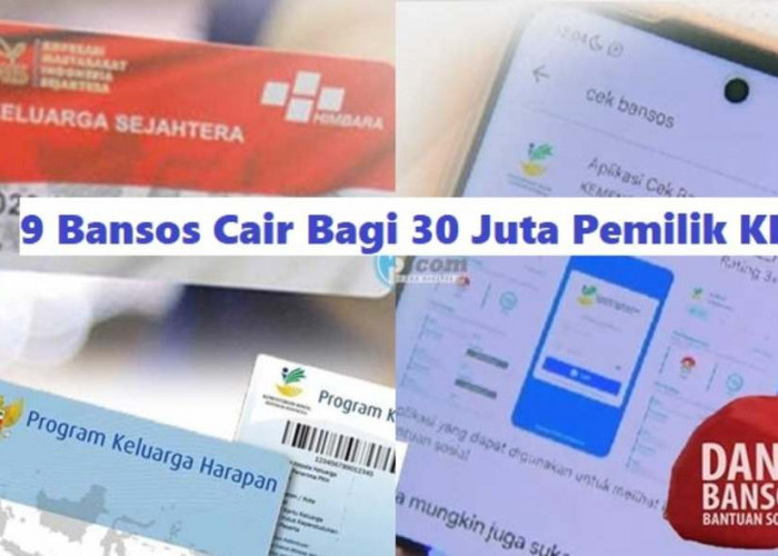 PERHATIAN! Ada 9 Bansos akan Cair Mulai Agustus, Bagi 30 Juta Pemilik KK