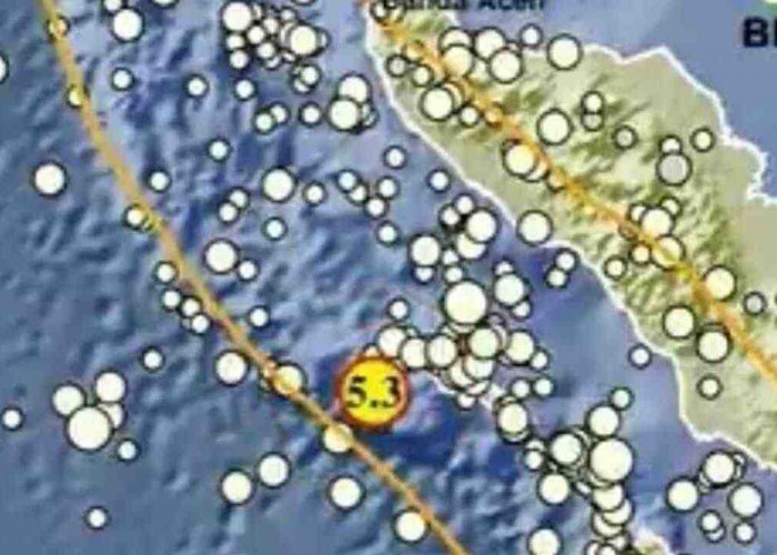 Baru Saja Terjadi! Gempa Magnitudo 5.3 Guncang Sinabang Aceh
