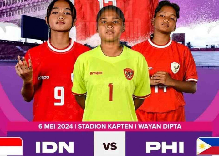 Hasil Akhir Laga Timnas Wanita Indonesia U17 vs Filipina U17: Garuda Pertiwi Tumbang 1-6 dari Filipina U17
