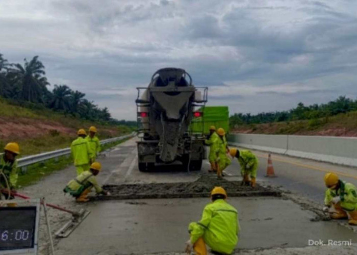 Sambut Nataru, Perbaikan Tol Terpeka Dikebut, Ini Target Penyelesaiannya