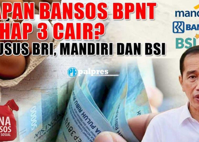 MAKIN DEKAT, Pencairan Bansos BPNT Tahap 3 Rp400.000 di Bank BSI