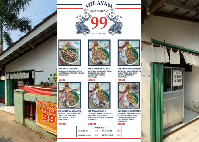 Ada Hidden Gem Mie Ayam Rumahan yang Terkenal di Palembang, Yuk Cek Langsung