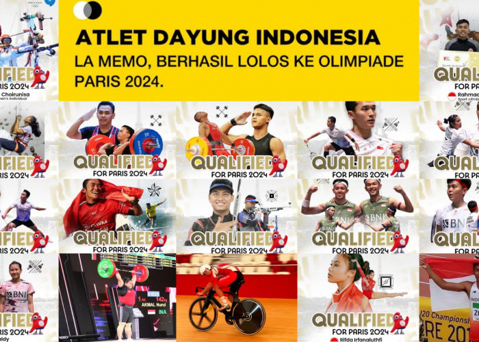 Daftar 23 Atlet Indonesia Sukses Amankan Tiket Olimpiade Paris 2024, Cabor Apa? Kemenpora RI Beri Dana Segini
