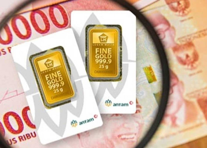 Harga Emas Antam di Palembang 10 Mei 2025 Naik Tipis 