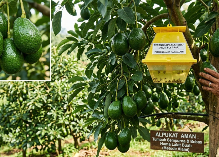 Panen Alpukat Mulus Tanpa Cacat: Rahasia Sederhana Putus Siklus Hama Lalat Buah Lewat Perangkap & Ramuan Dapur