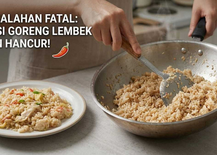 Pantas Saja Lembek dan Hancur! Ternyata Ini 3 Kesalahan Fatal Saat Memasak Nasi Goreng di Pagi Hari