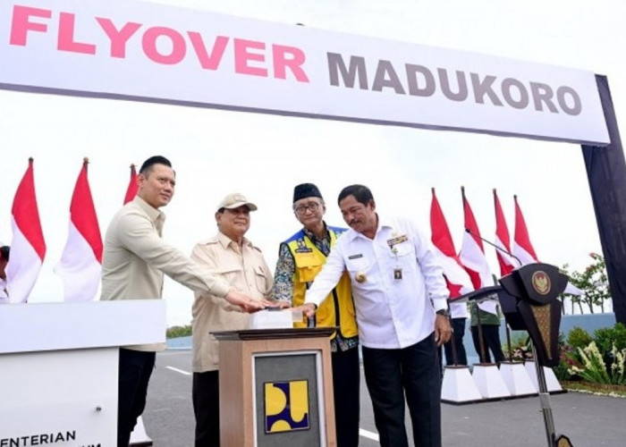 Memakan Biaya Sebesar Rp 189,9 Miliar, Flyover Madukoro Resmi Beroperasi! Ini Pesan Presiden Prabowo Subianto