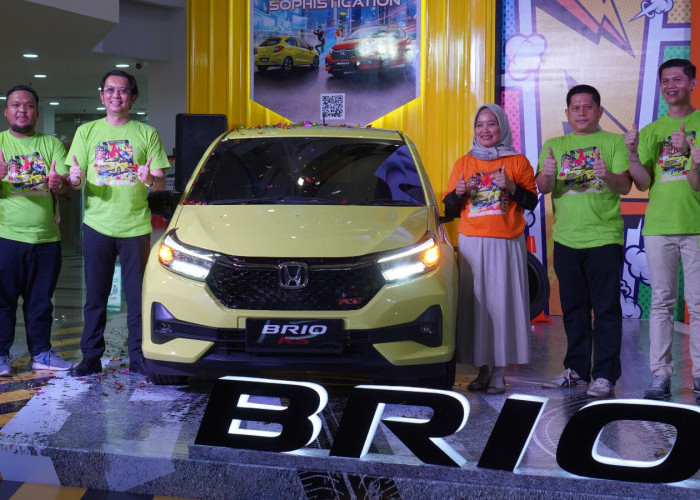 HPM Luncurkan Model Terbaru New Honda Brio di Palembang, Hadir Dengan Pilihan Warna Baru