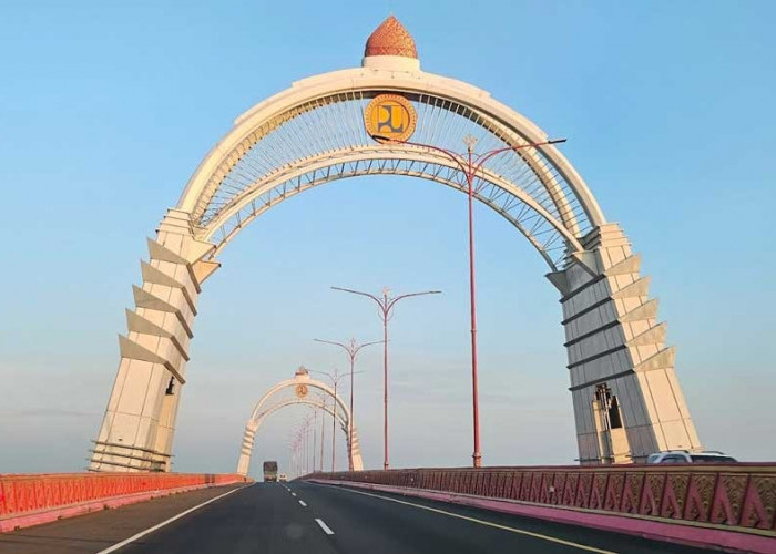 Berjarak 15,71 KM dari Palembang, Inilah Jembatan Tol Terpanjang di Indonesia