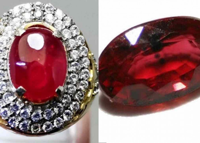 Ini 7 Ciri Batu Akik Mustika Merah Delima Asli, Apakah Sama dengan Ruby?