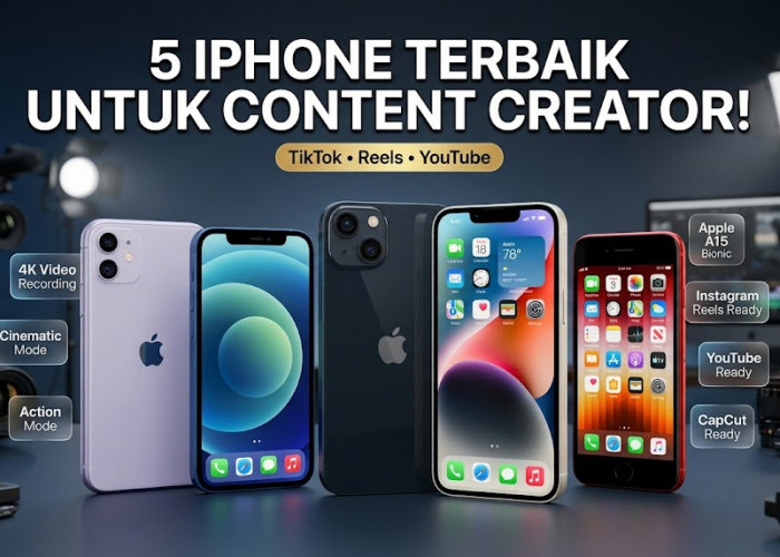 Budget Pas-pasan? Ini Deretan iPhone Bekas Terbaik yang Masih Sangat Layak Buat Content Creator di 2026