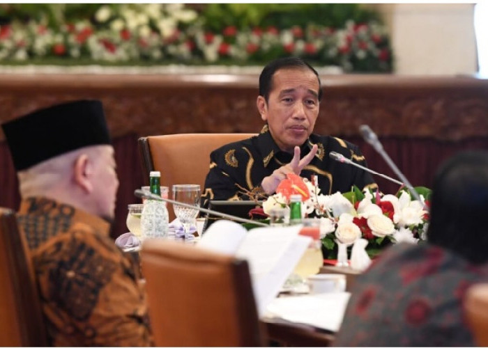 Presiden Jokowi Bahas Krisis Global kepada Pimpinan Lembaga Negara